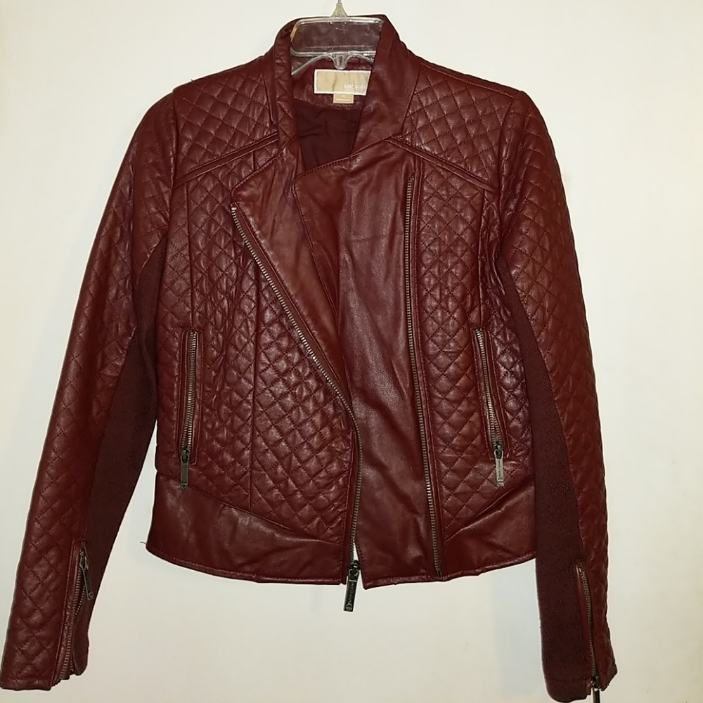 Leather jacket